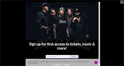 Desktop Screenshot of hellyeahband.com
